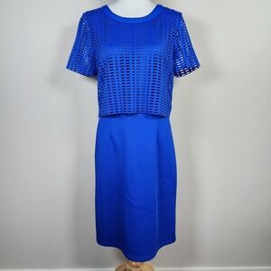 Spense Formal Dress NEW Womens 10 Eyelet Layered Wedding Guest Party‎ Business